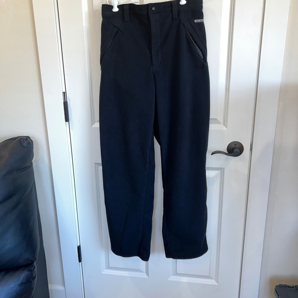 Rivers West Black Fleece Pants Size Large‎